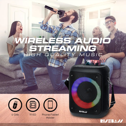 Risebass Portable Karaoke Machine