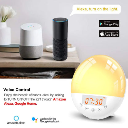 Smart Digital Sunrise Alarm Clock