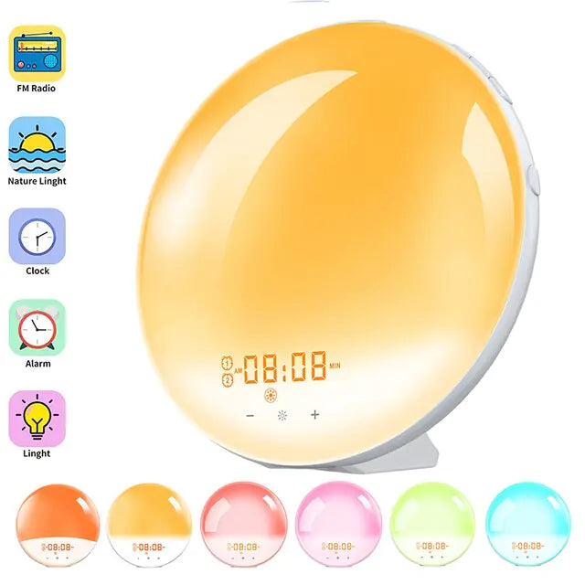 Smart Digital Sunrise Alarm Clock